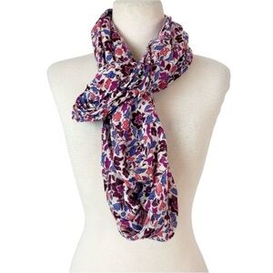 Gap Floral Skinny Tapestry Accent Loop infinity scarf